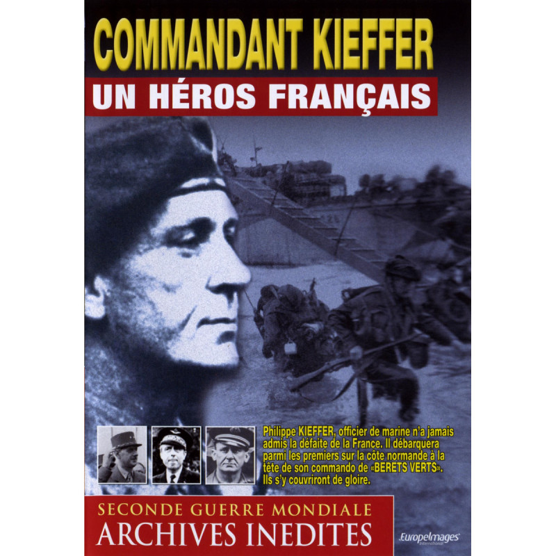 COMMANDANT KIEFFER - UN HEROS FRANCAIS - DVD