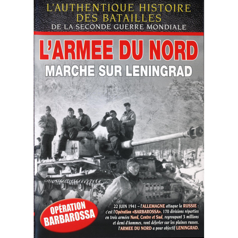 L'ARMEE DU NORD - LENINGRAD : OPERATION BARBAROSSA - DVD