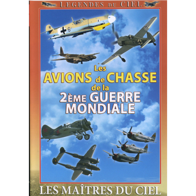 AVIONS CHASSE 2NDE GUERRE : Les maîtres du ciel - DVD