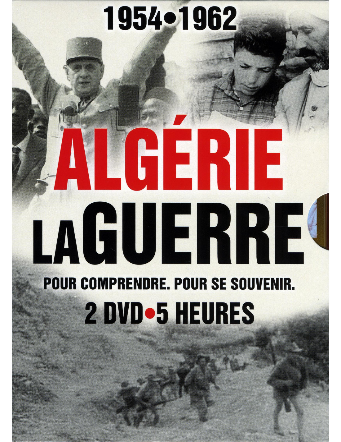 ALGERIE LA GUERRE 1954 -1962 - 2 DVD