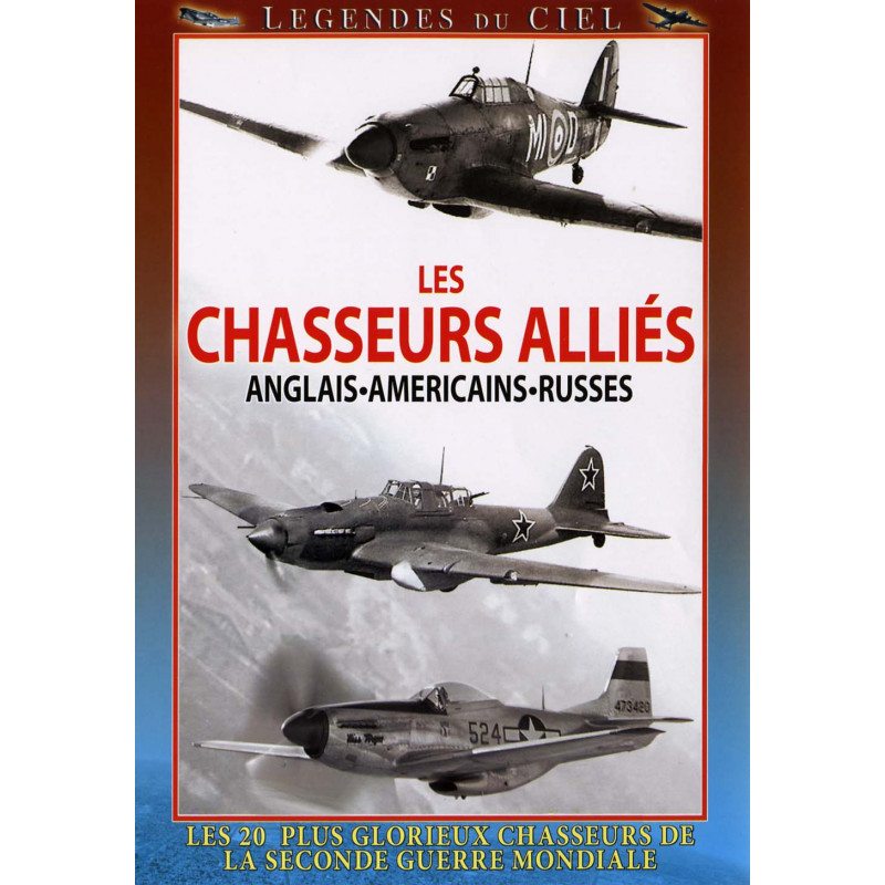 LES CHASSEURS ALLIES : Anglais, Américains, Russes - DVD