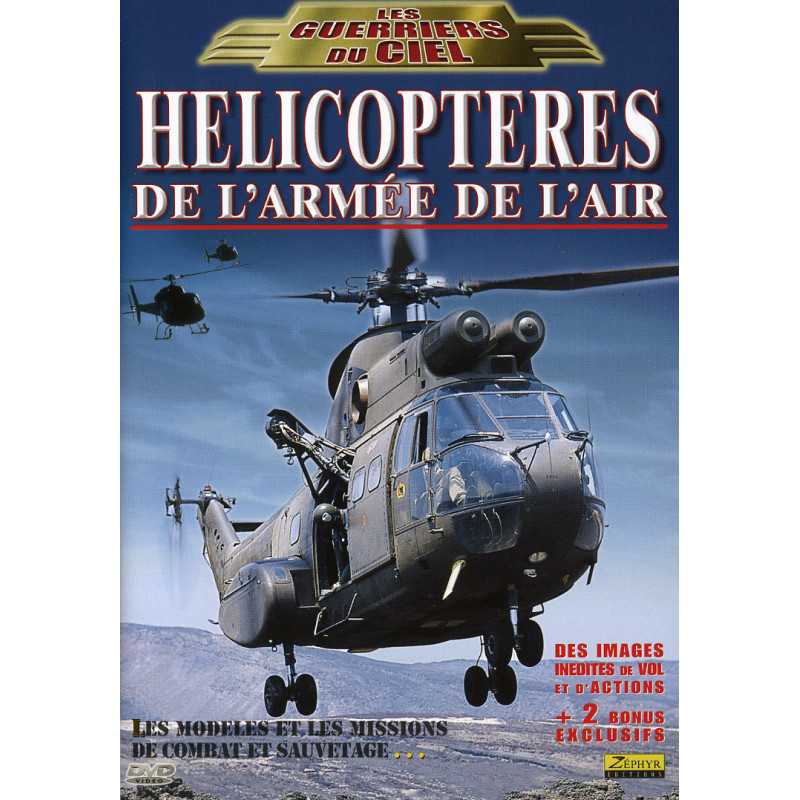 HELICO. ARMEE DE L AIR - Les modèles et les missions de combat et de sauvetage - DVD