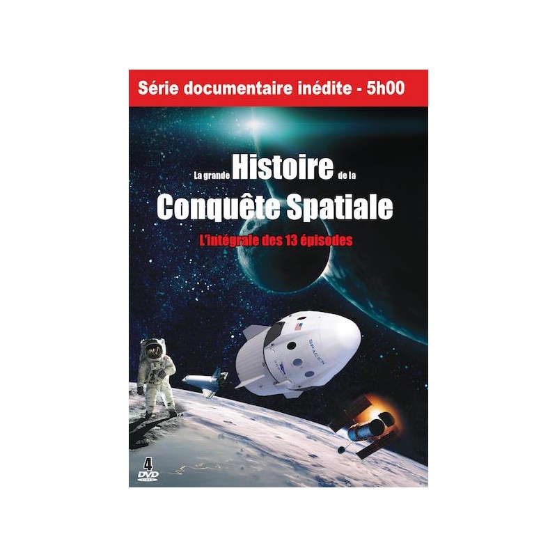 Histoire de la conquête spatiale 4 DVD